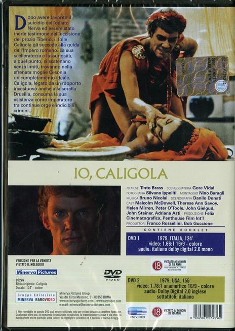 Io, Caligola (2 DVD) di Tinto Brass - DVD - 2