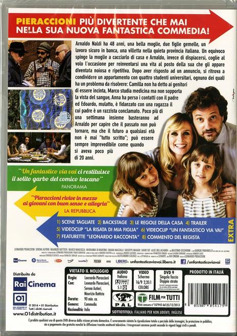 Un fantastico via vai di Leonardo Pieraccioni - DVD - 2