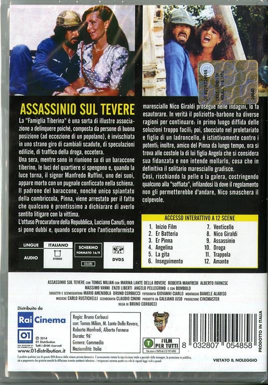 Assassinio sul Tevere di Bruno Corbucci - DVD - 2