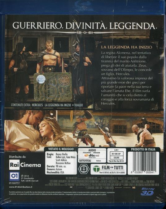 Hercules. La leggenda ha inizio 3D di Renny Harlin - 2