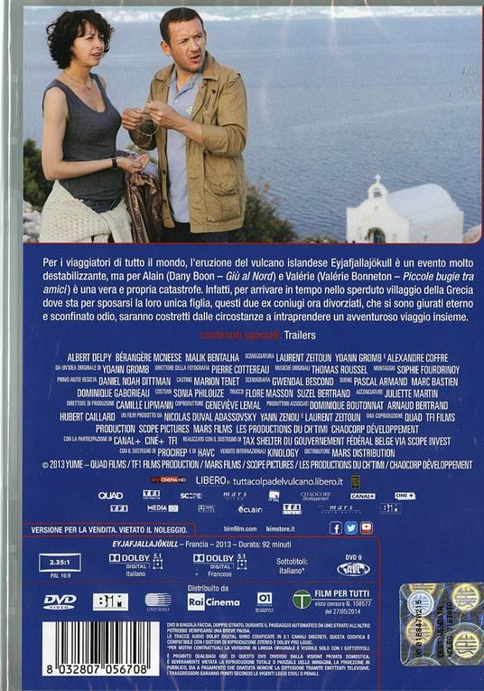 Tutta colpa del vulcano di Alexandre Coffre - DVD - 2