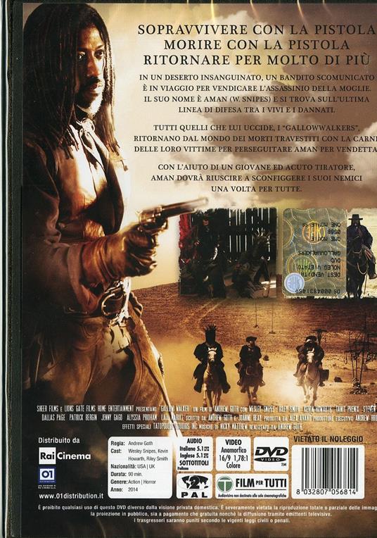 Gallowwalkers di Andrew Goth - DVD - 2