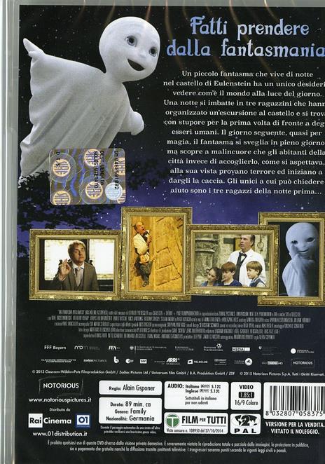 Un fantasma per amico di Alain Gsponer - DVD - 2