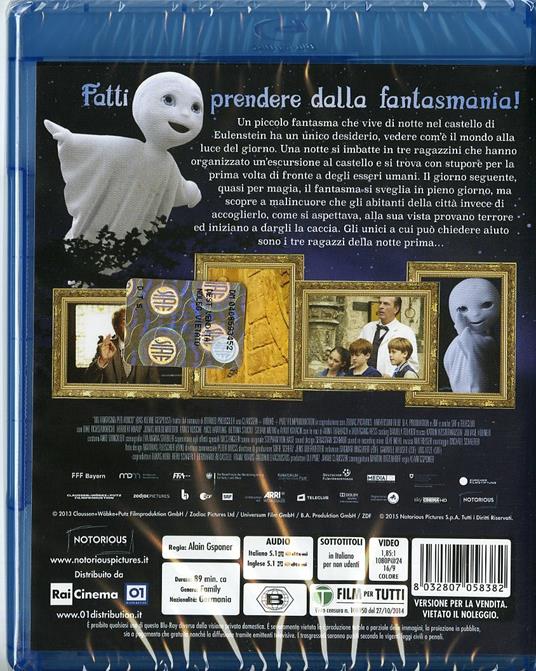 Un fantasma per amico di Alain Gsponer - Blu-ray - 2