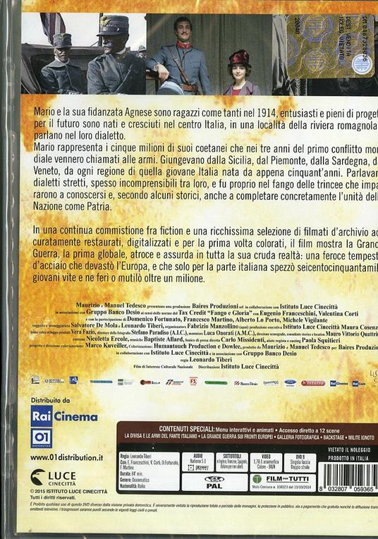 Fango e gloria di Leonardo Tiberi - DVD - 2