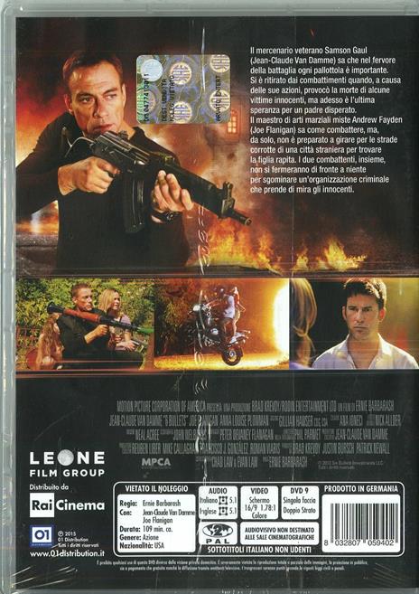 6 Bullets (DVD) di Barbarash Ernie - DVD - 2