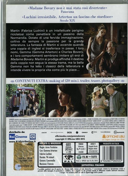 Gemma Bovery di Anne Fontaine - DVD - 2