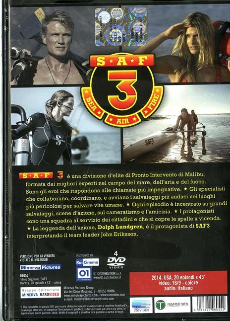 SAF3 di Gary Capo,Gregory J. Bonann,Phil Scarpaci - DVD - 2
