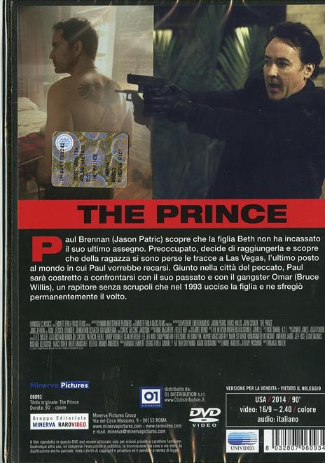 The Prince. Tempo di uccidere di Brian A. Miller - DVD - 2