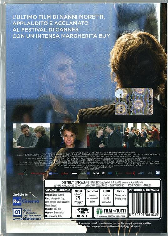 Mia madre di Nanni Moretti - DVD - 2