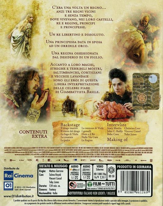 Il racconto dei racconti. Tale of Tales di Matteo Garrone - Blu-ray - 8