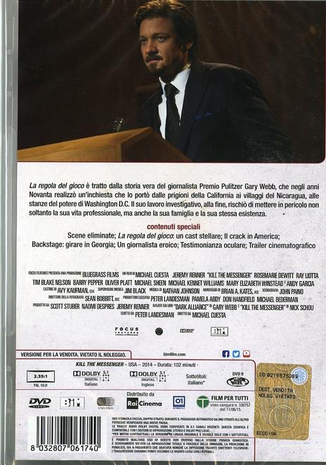 La regola del gioco di Michael Cuesta - DVD - 2