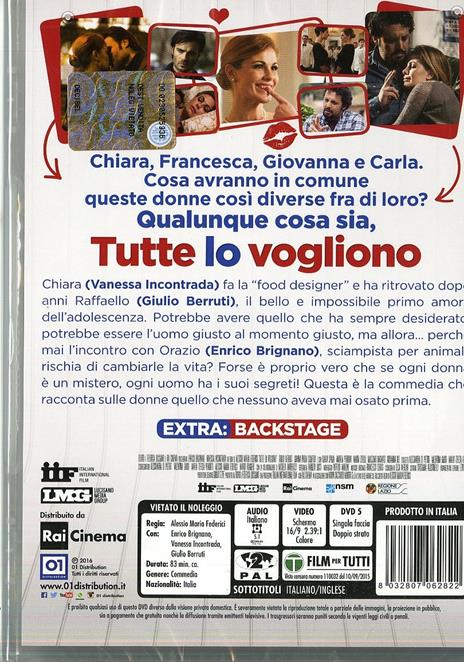 Tutte lo vogliono di Alessio Maria Federici - DVD - 2