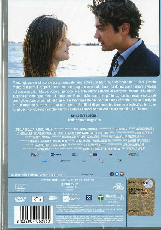 La prima luce di Vincenzo Marra - DVD - 2