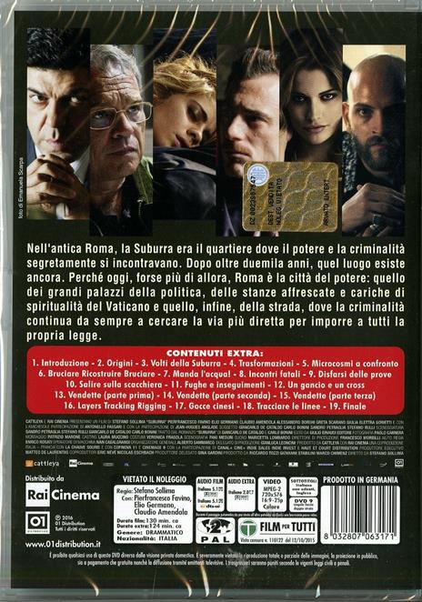 Suburra (2 DVD)<span>.</span> Limited Edition di Stefano Sollima - DVD - 2