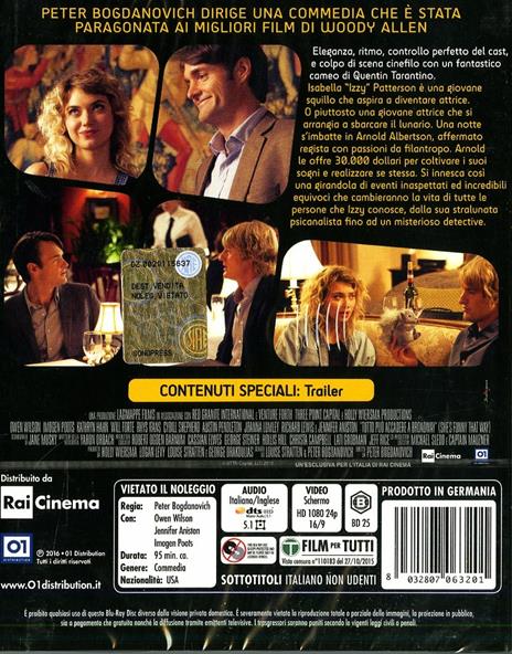 Tutto può accadere a Broadway di Peter Bogdanovich - Blu-ray - 2