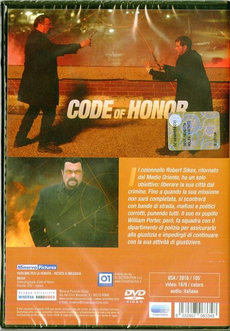 Code of Honor di Michael Winnick - DVD - 2