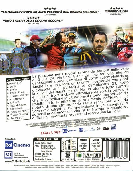 Veloce come il vento di Matteo Rovere - Blu-ray - 8