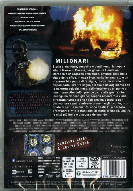 Milionari di Alessandro Piva - DVD - 2