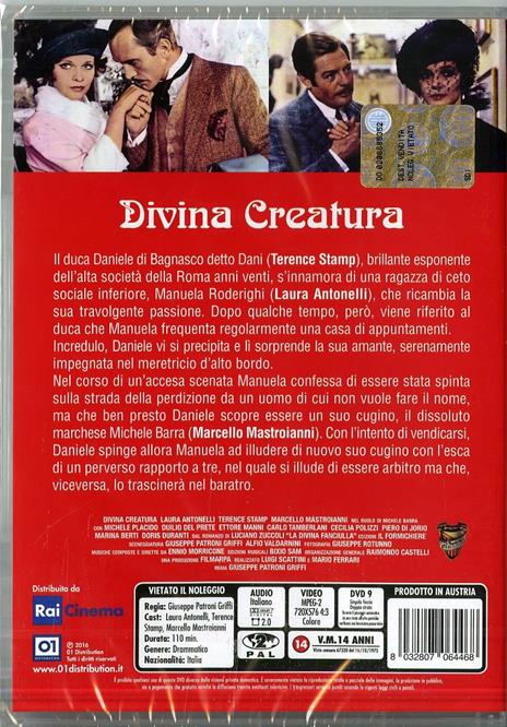 Divina creatura di Giuseppe Patroni Griffi - DVD - 2
