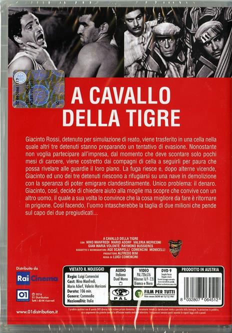 A cavallo della tigre di Luigi Comencini - DVD - 2