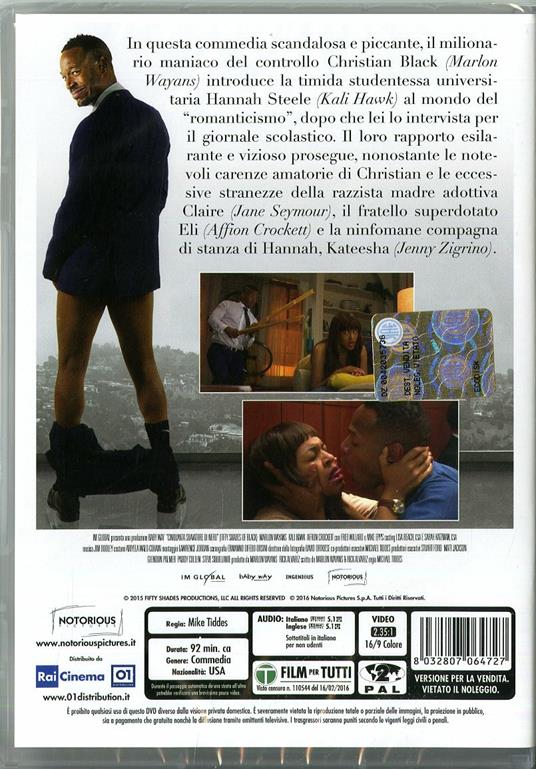 Cinquanta sbavature di nero di Michael Tiddes - DVD - 2