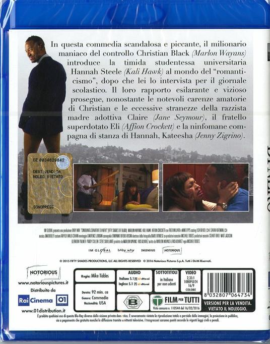 Cinquanta sbavature di nero di Michael Tiddes - Blu-ray - 2