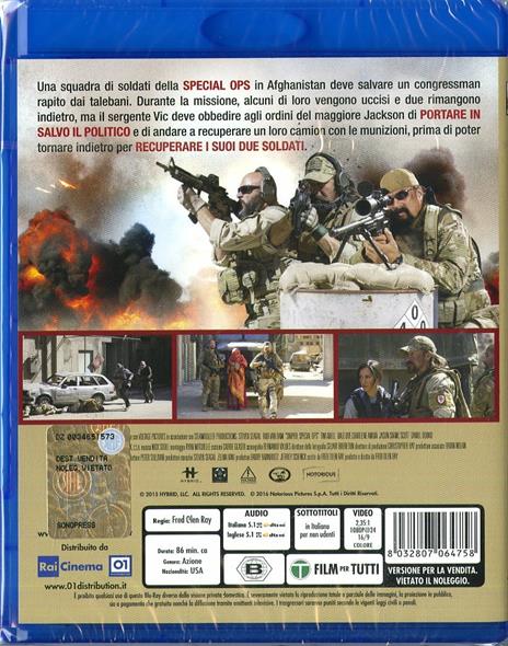 Sniper. Forze speciali di Fred Olen Ray - Blu-ray - 2