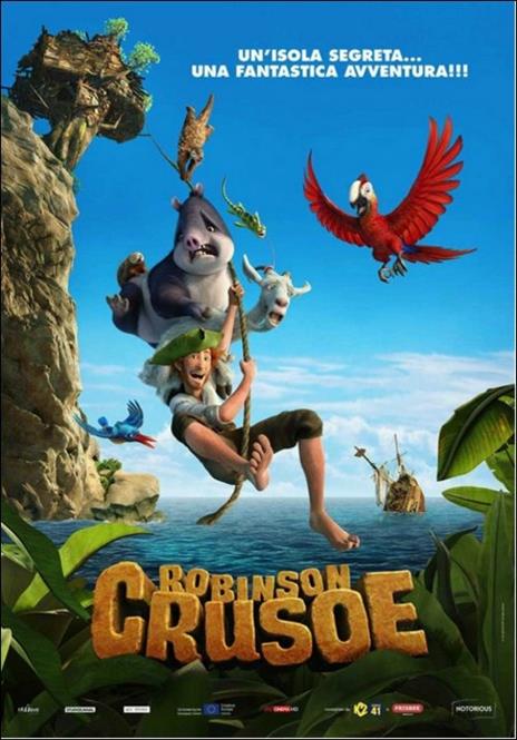 Robinson Crusoe di Ben Stassen,Vincent Kesteloot - DVD