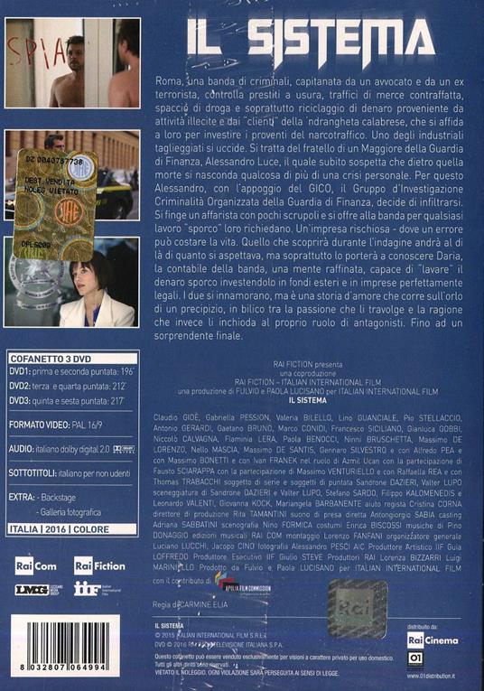 Il sistema (3 DVD) di Carmine Elia - DVD - 2