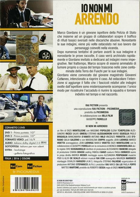 Io non mi arrendo (2 DVD) di Enzo Monteleone - DVD - 2