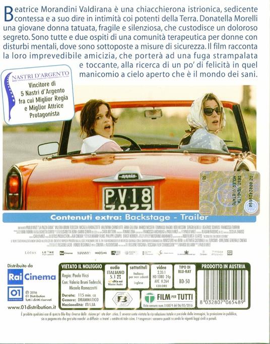 La pazza gioia (Blu-ray) di Paolo Virzì - Blu-ray - 10
