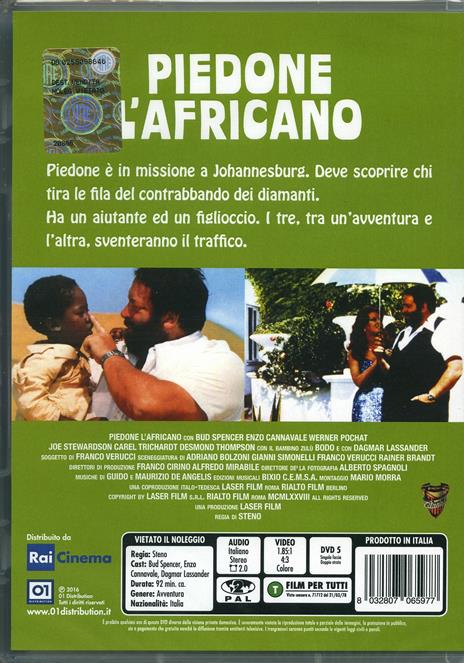 Piedone l'africano di Steno - DVD - 2