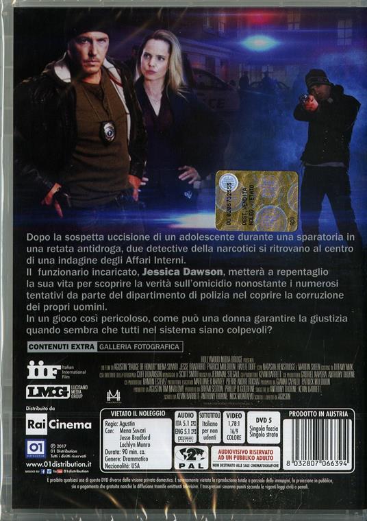Badge of Honor di Agustín - DVD - 2