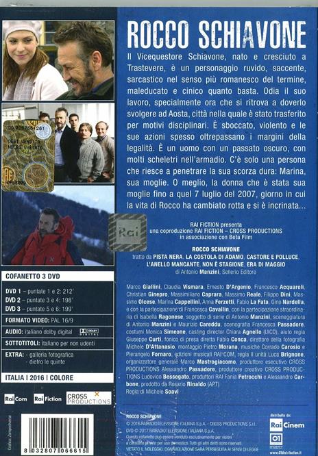 Rocco Schiavone (3 DVD) di Michele Soavi - DVD - 2
