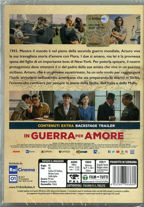 In guerra per amore (DVD) di Pif (Pierfrancesco Diliberto) - DVD - 2