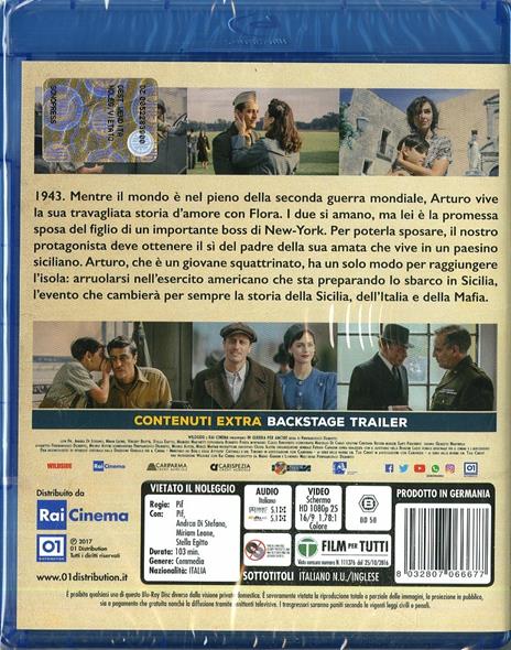 In guerra per amore (Blu-ray) di Pif - Blu-ray - 2