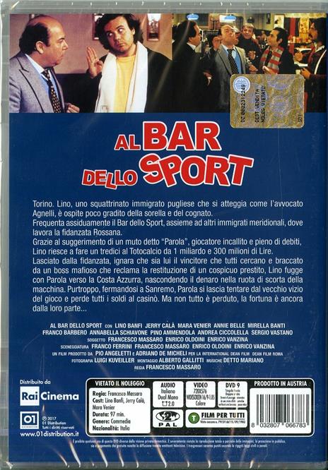 Al bar dello sport di Francesco Massaro - DVD - 2