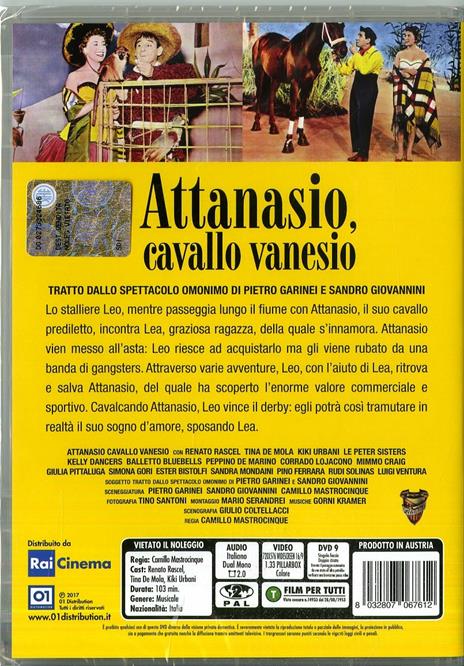 Attanasio cavallo vanesio (DVD) di Camillo Mastrocinque - DVD - 2
