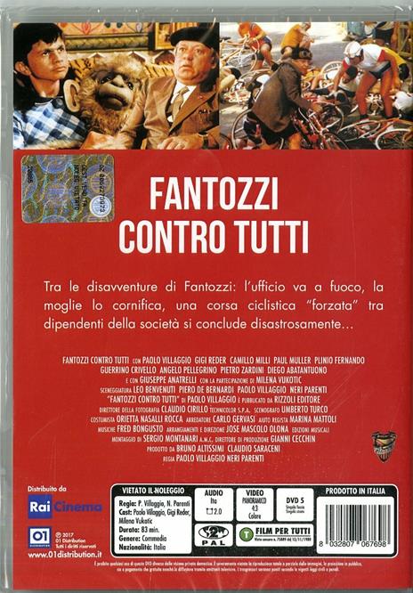 Fantozzi contro tutti (DVD) di Paolo Villaggio,Neri Parenti - DVD - 2