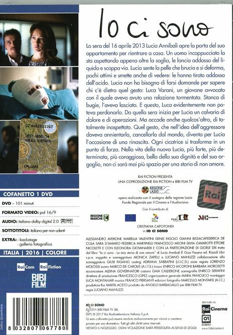 Io ci sono (DVD) di Luciano Mannuzzo - DVD - 2