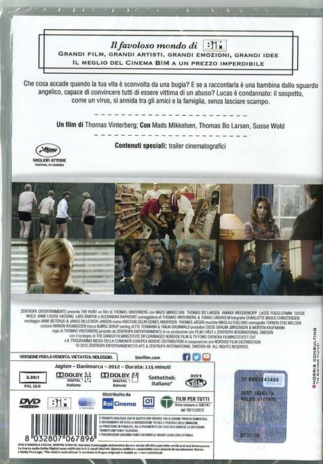 Il sospetto (DVD) di Thomas Vinterberg - DVD - 2