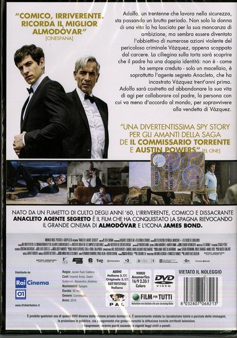 Anacleto, agente segreto (DVD) di Javier Ruiz Caldera - DVD - 2