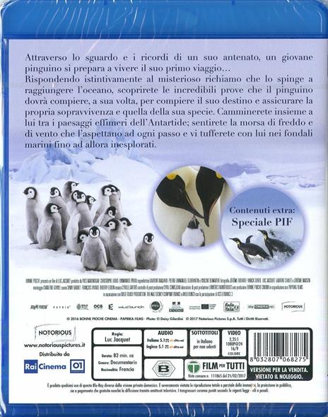 La marcia dei pinguini. Il richiamo (Blu-ray) di Luc Jacquet - Blu-ray - 2