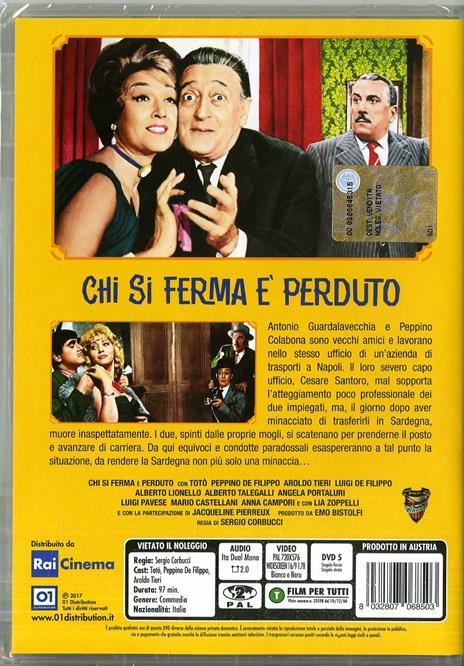 Chi si ferma è perduto (DVD) di Sergio Corbucci - DVD - 2