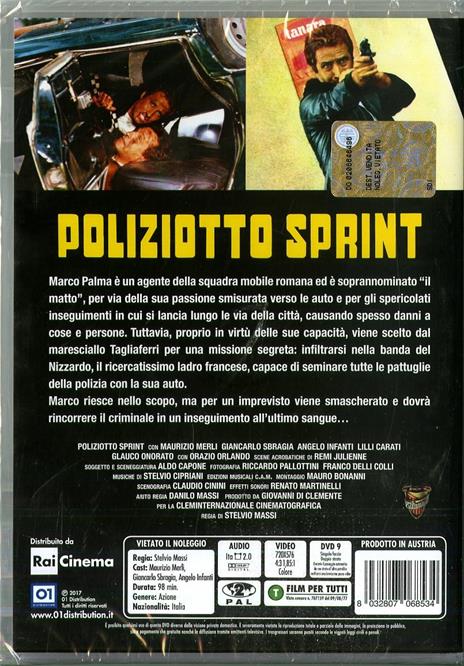 Poliziotto sprint (DVD) di Stelvio Massi - DVD - 2