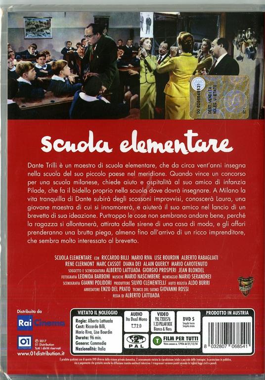 Scuola elementare (DVD) di Alberto Lattuada - DVD - 2