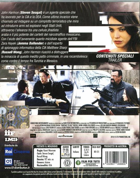 Contract to Kill (Blu-ray) di Keoni Waxman - Blu-ray - 2