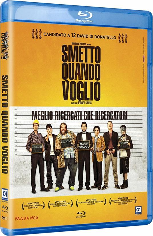 Smetto quando voglio. New Edition (Blu-ray) di Sydney Sibilia - Blu-ray