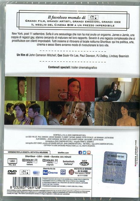 Shortbus (DVD) di John Cameron Mitchell - DVD - 2